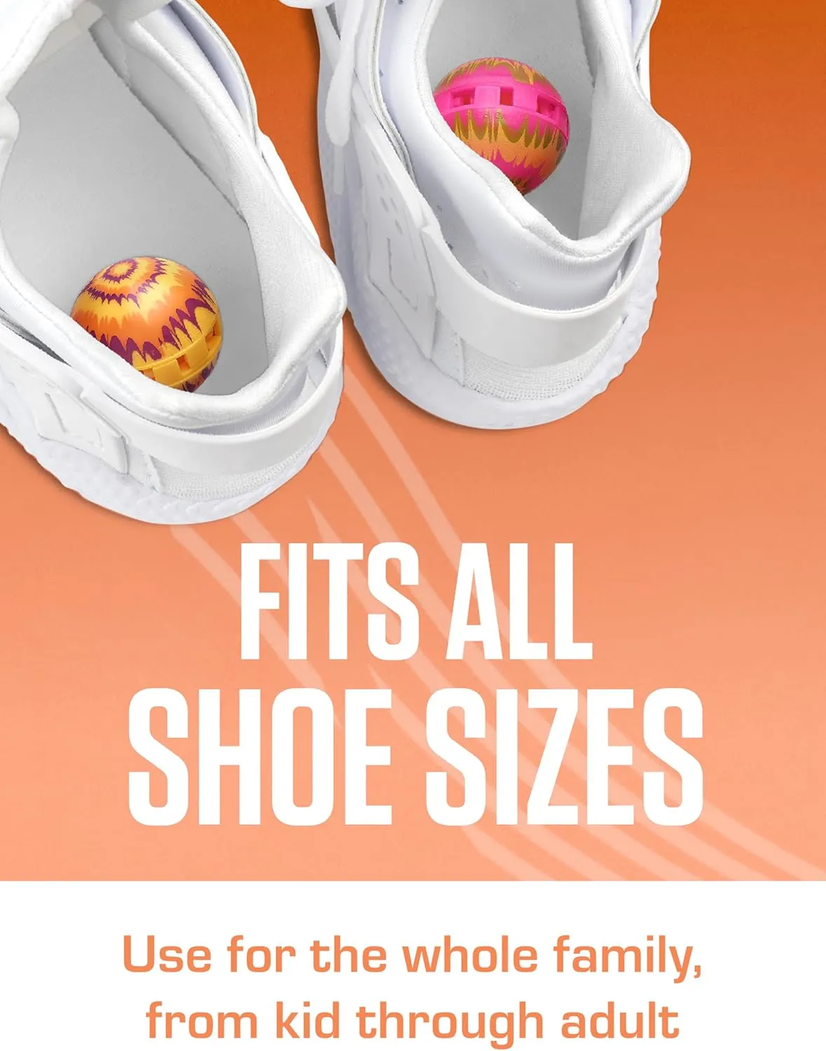 Odor-Fighting Shoe Fresheners, Eliminates Unpleasant Smells, Perfect For Sneakers, Gym Bags, Gear Bags, Drawers, Lockers, And More!, Fireside X-Mas, 6 Pack