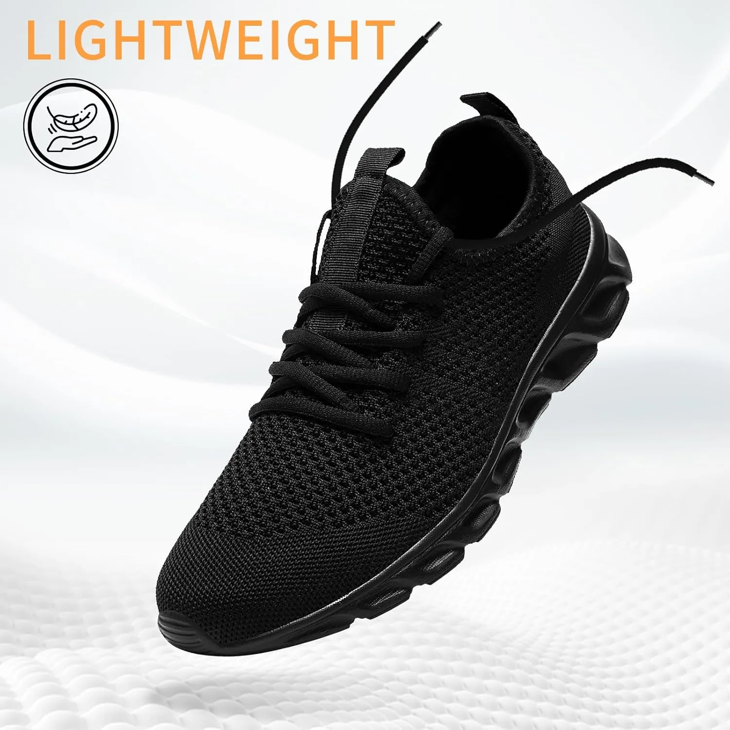 Oltyutc Tennis Gym Shoes for Women Lightweight Running Sneakers Slip On Walking Shoes for Outdoor Workout Travel