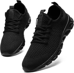 Oltyutc Tennis Gym Shoes for Women Lightweight Running Sneakers Slip On Walking Shoes for Outdoor Workout Travel