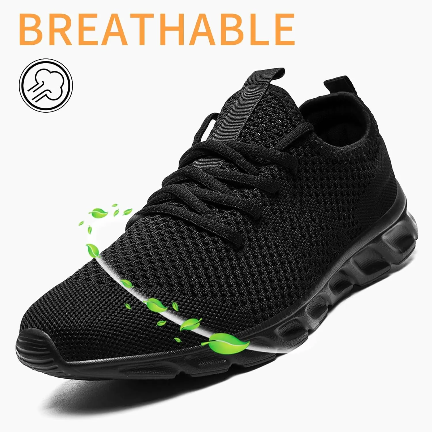 Oltyutc Tennis Gym Shoes for Women Lightweight Running Sneakers Slip On Walking Shoes for Outdoor Workout Travel