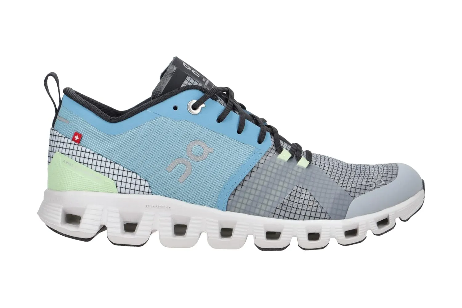 On Women's Cloud X Shift Sneakers, Niagara/White, 5 Medium US