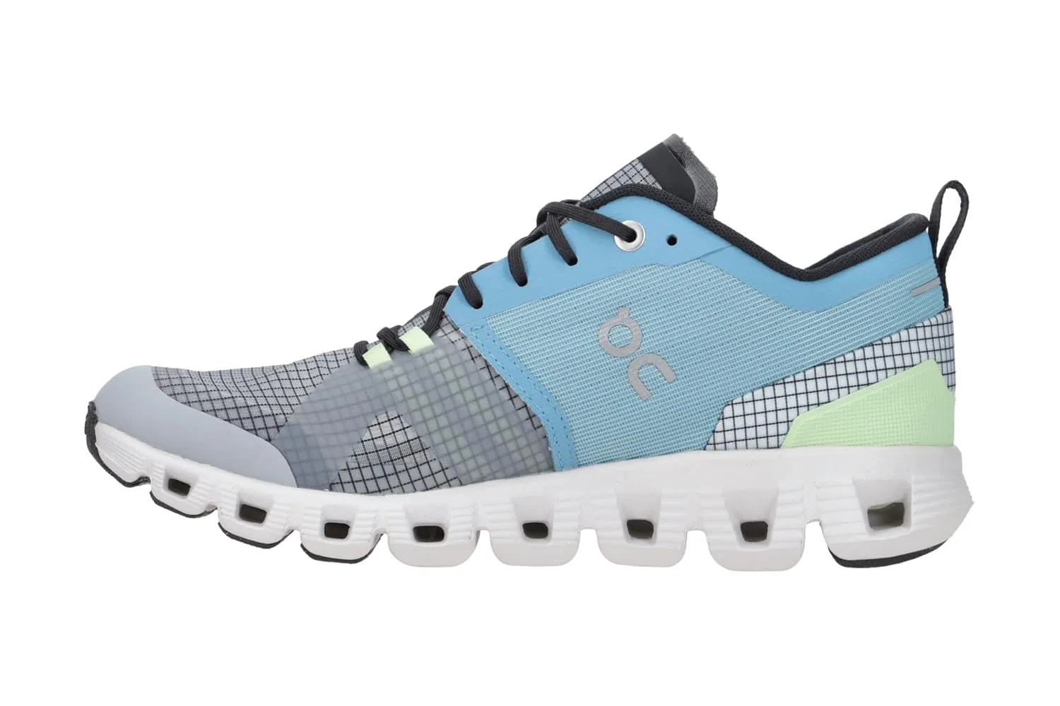 On Women's Cloud X Shift Sneakers, Niagara/White, 5 Medium US