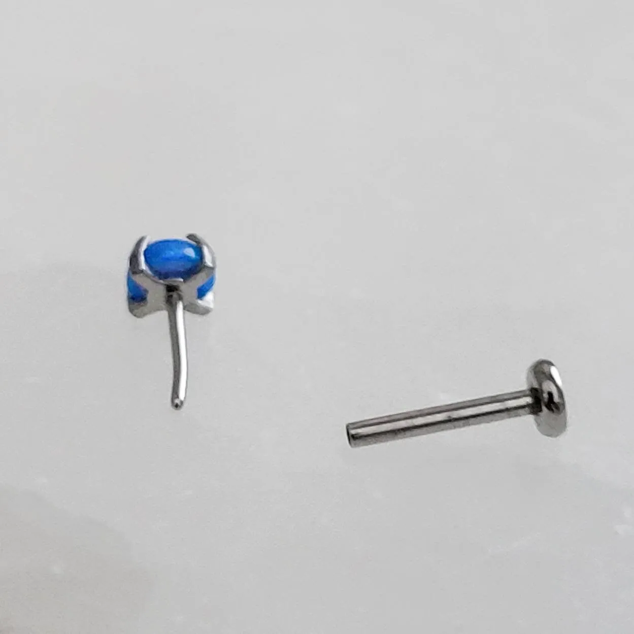 Opal Flat Back Studs