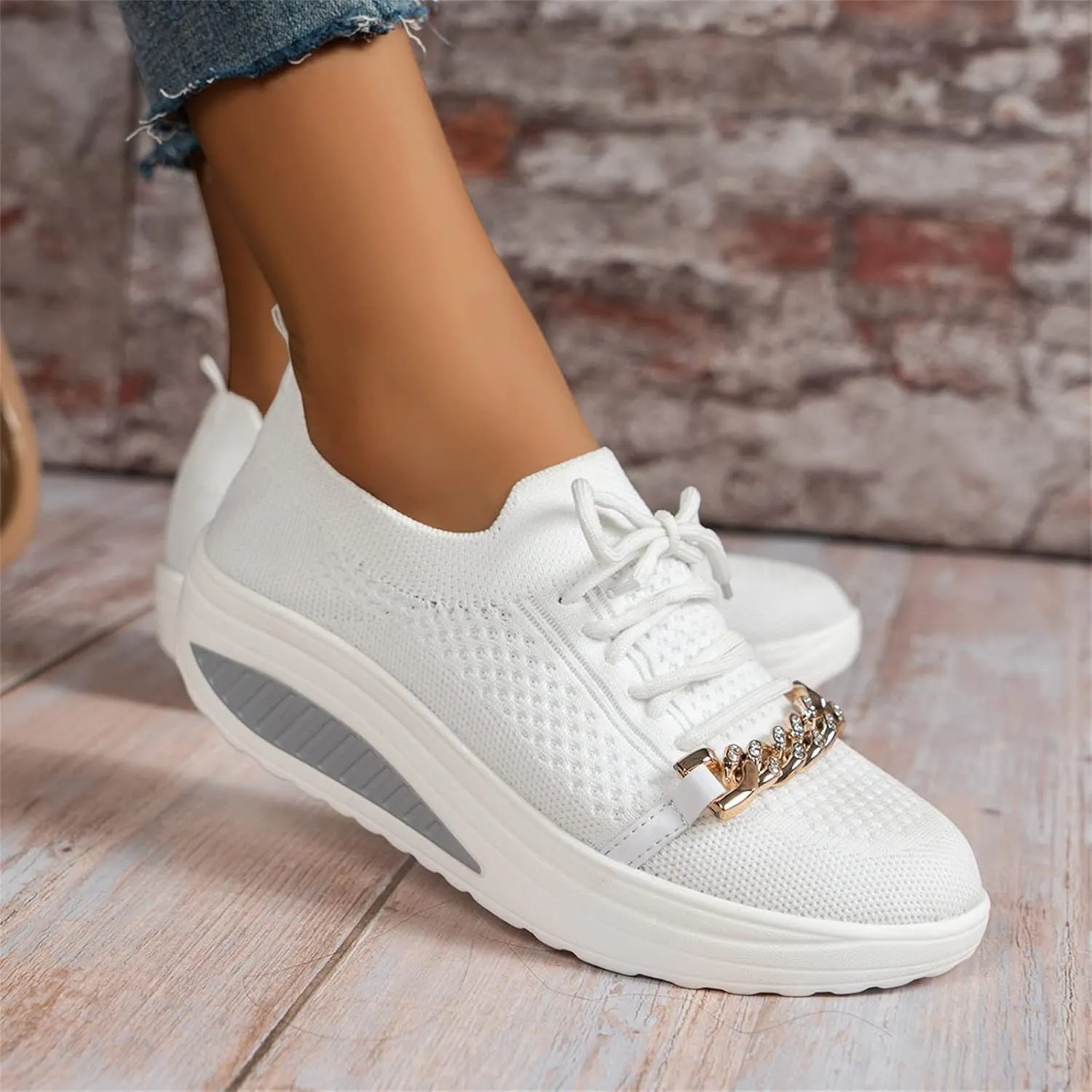 Orthopedic Casual Shoes for Plantar Fasciitis Relief Womens Slip On Walking Sneakers with Arch Support Comfortable Loafers Diabetic Feet