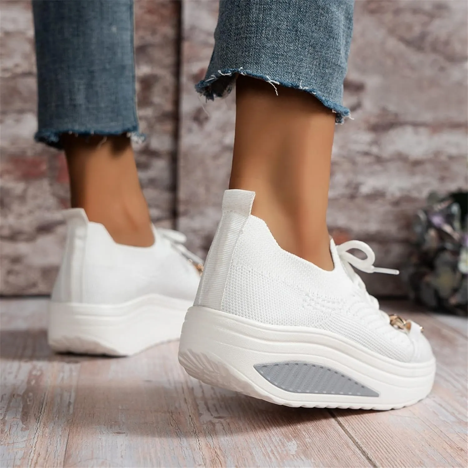 Orthopedic Casual Shoes for Plantar Fasciitis Relief Womens Slip On Walking Sneakers with Arch Support Comfortable Loafers Diabetic Feet