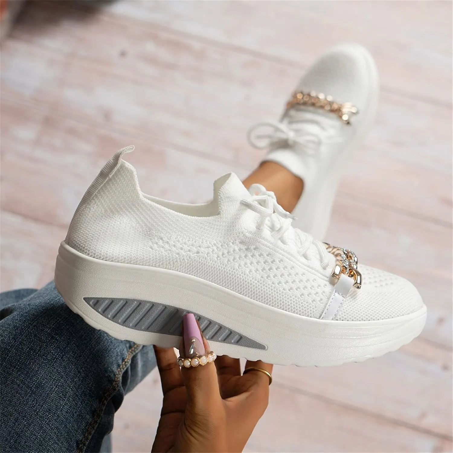 Orthopedic Casual Shoes for Plantar Fasciitis Relief Womens Slip On Walking Sneakers with Arch Support Comfortable Loafers Diabetic Feet