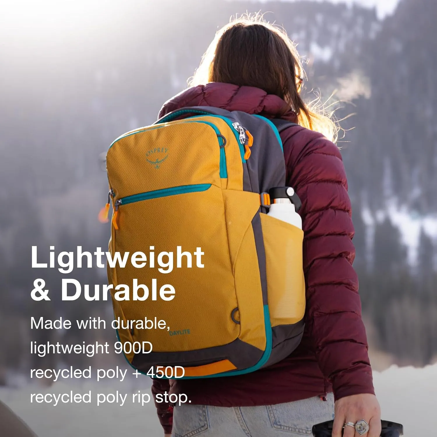 Osprey Daylite 44L Carry-On Travel Pack, Blue Spikemoss/Alkaline