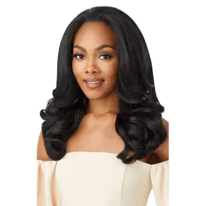 Outre Quick Weave Self Styled in 60 Seconds Neesha Soft & Natural New Half Wig Cap Laysflat Requires Less Leave Out NEESHA H301 (2)