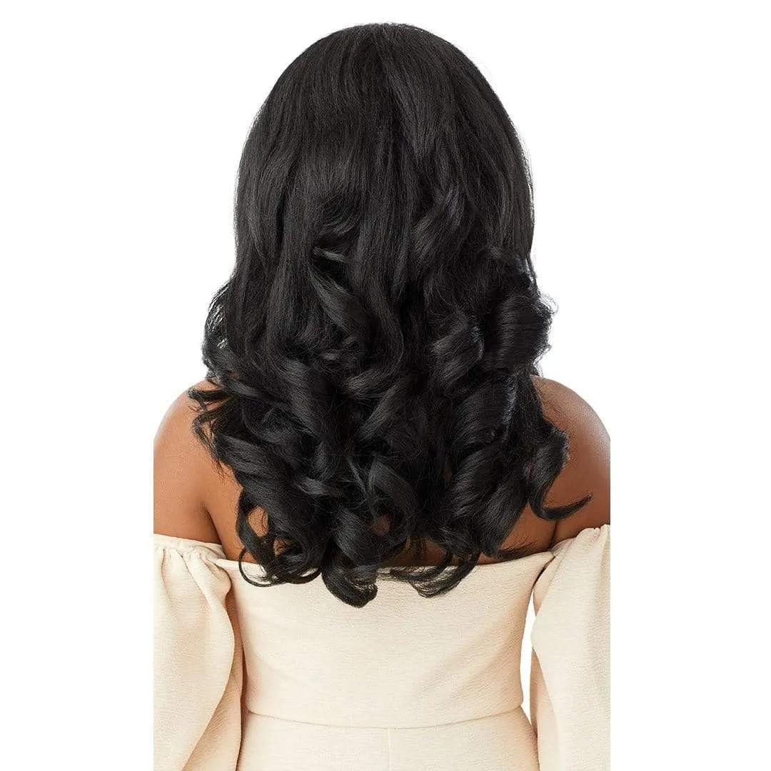 Outre Quick Weave Self Styled in 60 Seconds Neesha Soft & Natural New Half Wig Cap Laysflat Requires Less Leave Out NEESHA H301 (2)