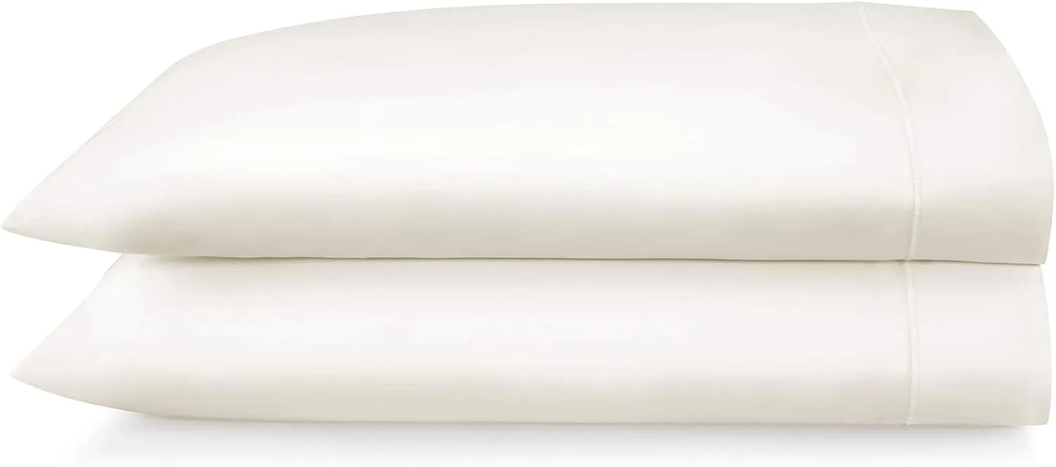 Peacock Alley Soprano Luxury Sateen Sheet Sets - 100% Long Staple Cotton, 420 Thread-Count, Soft and Smooth Sateen Weave - King, Ivory