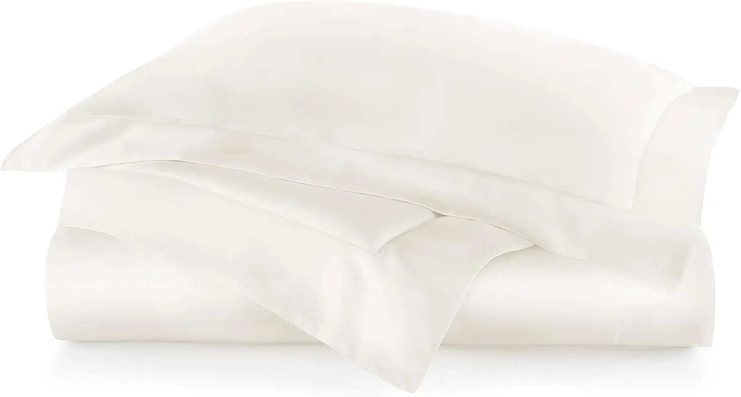 Peacock Alley Soprano Luxury Sateen Sheet Sets - 100% Long Staple Cotton, 420 Thread-Count, Soft and Smooth Sateen Weave - King, Ivory