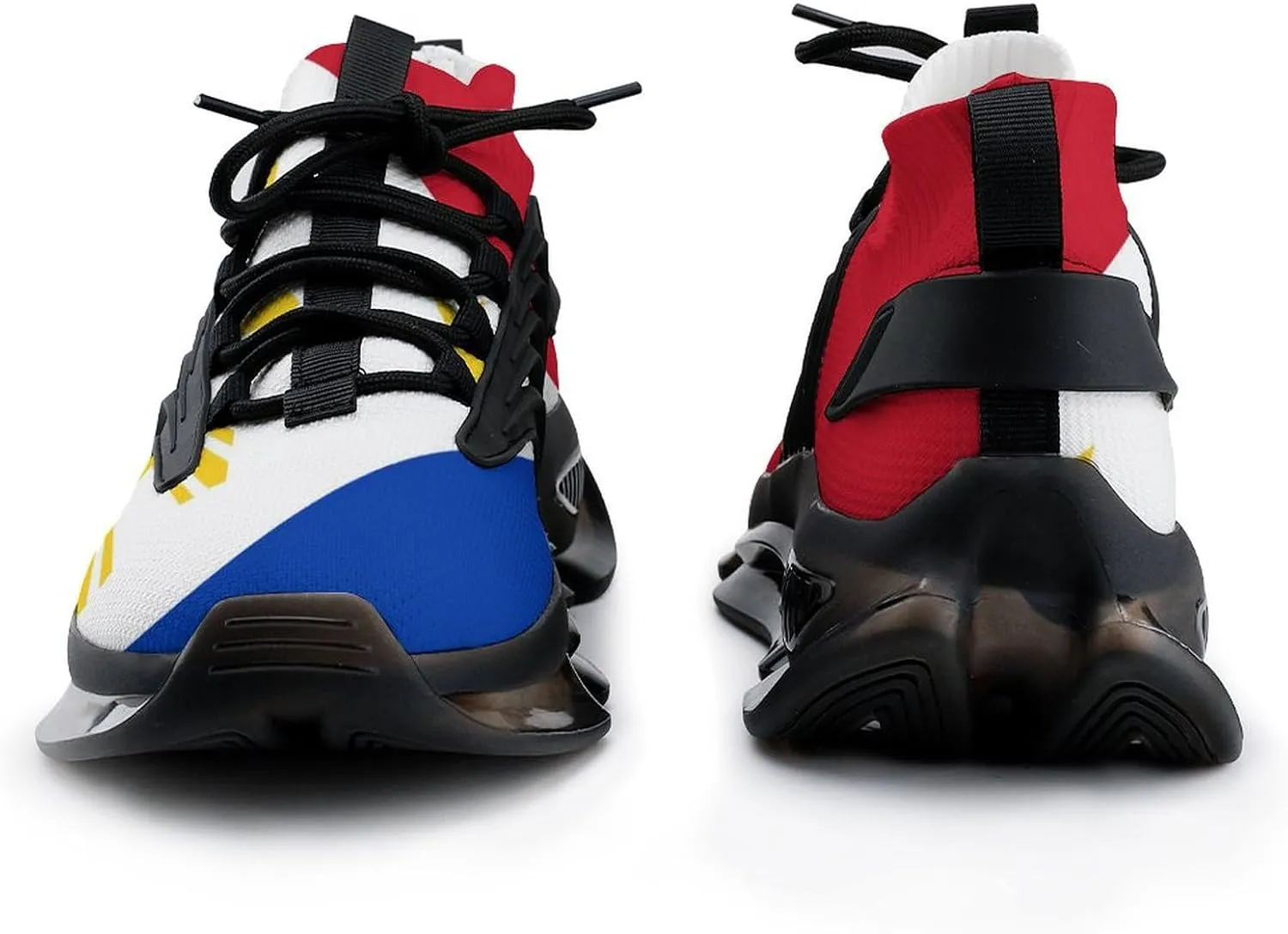 Philippines Flag Comfortable Running Shoes for Men Quick Dry Non-Slip Tennis Gym Sneakers