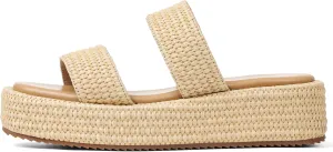 Platform Slip on Espadrille Sandals for Women Wedges Slides Bohemia Sandals Flatform Open Toe Beach Sandals
