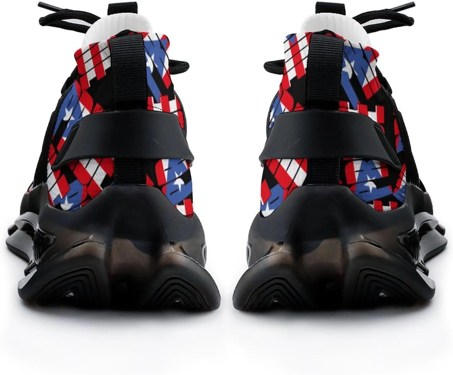 Puerto Rico Rican Flag Country Pride Men's Running Shoes Walking Sneakers for Women Athletic Lightweight Breathable Shoes