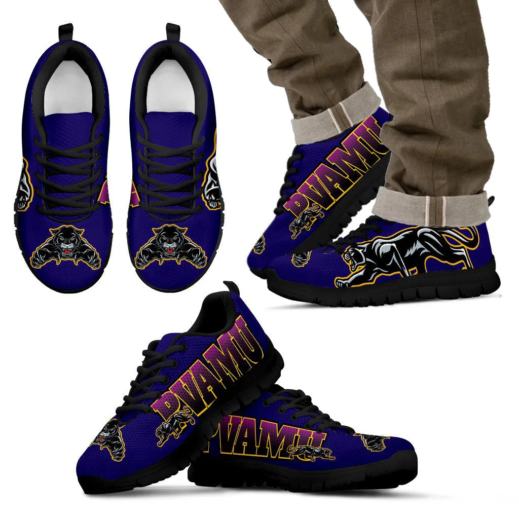 PVAM Univ. TX  Mens Sneaker 01Purple_White
