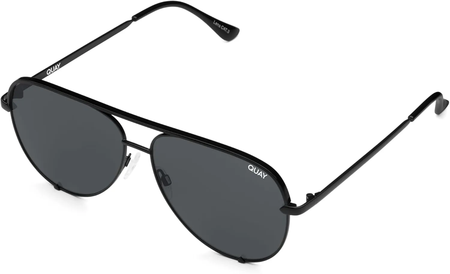 Quay - Sunglasses for Men & Women, Aviator Lenses with UV Protection, Oversized Sunglasses
