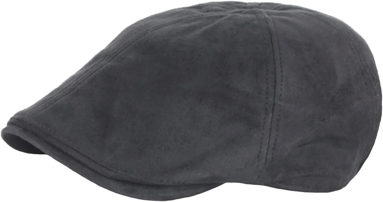 RaOn N25 Simple Suede Feel Soft Ivy Cap Cabbie Newsboy Beret Gatsby Flat Driving Hat