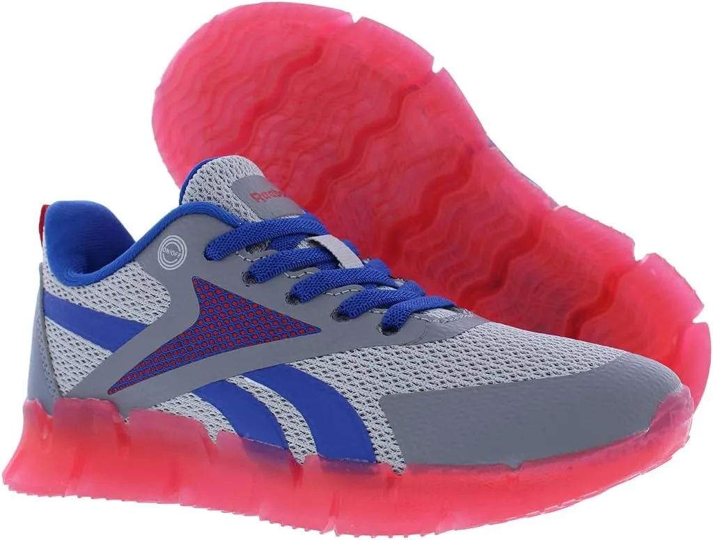 Reebok Boy's Zig N' Glow Sneaker