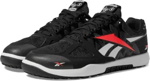 Reebok Men's Nano 2.0 Sneaker, White/Black/Neon Cherry, 10