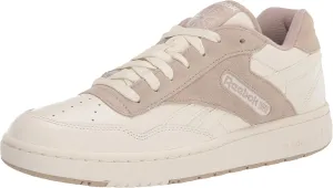 Reebok unisex-adult BB 4000 Sneaker ,Classic White/modern Beige/Classic White, 10 M US
