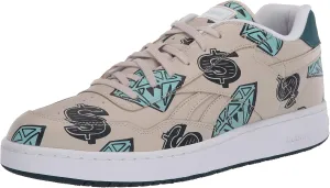 Reebok unisex-adult BB 4000 Sneaker ,stucco/pantone/pantone, 4.5 M US