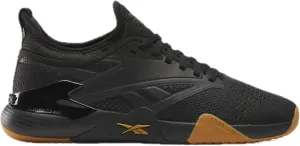 Reebok Unisex Nano Court Sneaker, Black/Grey 6/Heritage Gold, 7.5 US Men