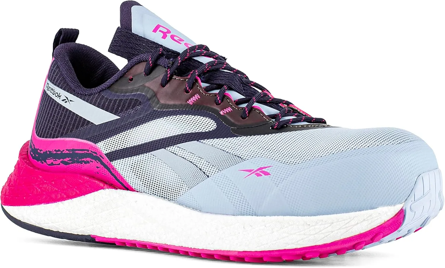Reebok Work Women's RB391 Floatride Energy 3 Adventure Work Construction Shoe Grey Safety, 8.5