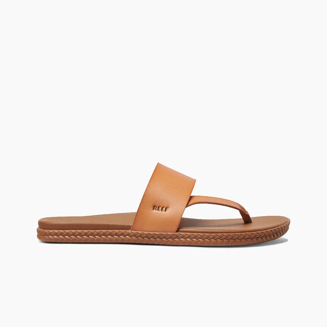 REEF Cushion Sol Sandal-Natural
