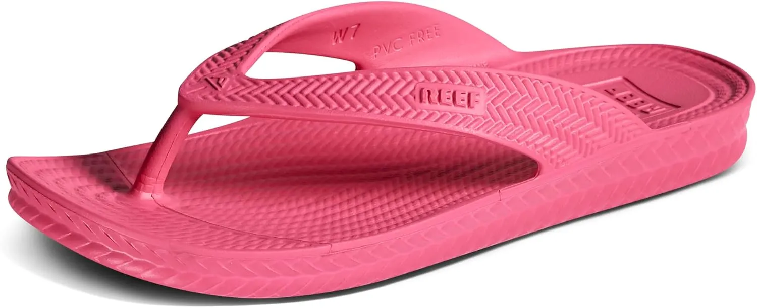 REEF Water Court Women's Beach Flip Flop, Soft Cushion Footbed, Water Friendly, Arch Support