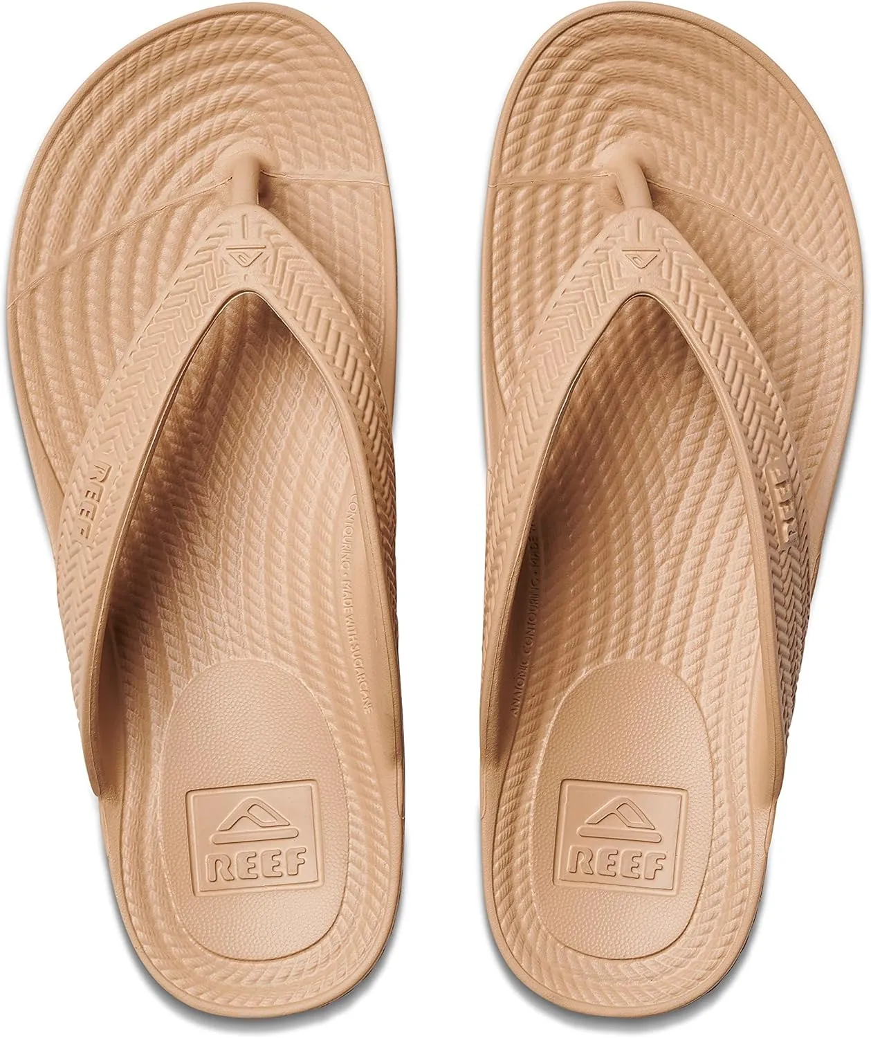 REEF Water Court Women's Beach Flip Flop, Soft Cushion Footbed, Water Friendly, Arch Support