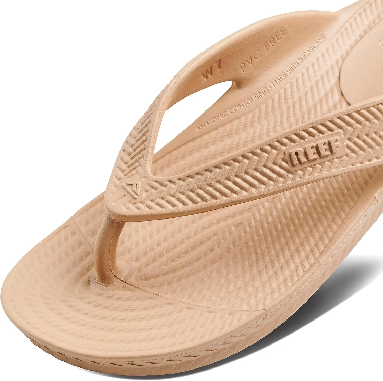 REEF Water Court Women's Beach Flip Flop, Soft Cushion Footbed, Water Friendly, Arch Support