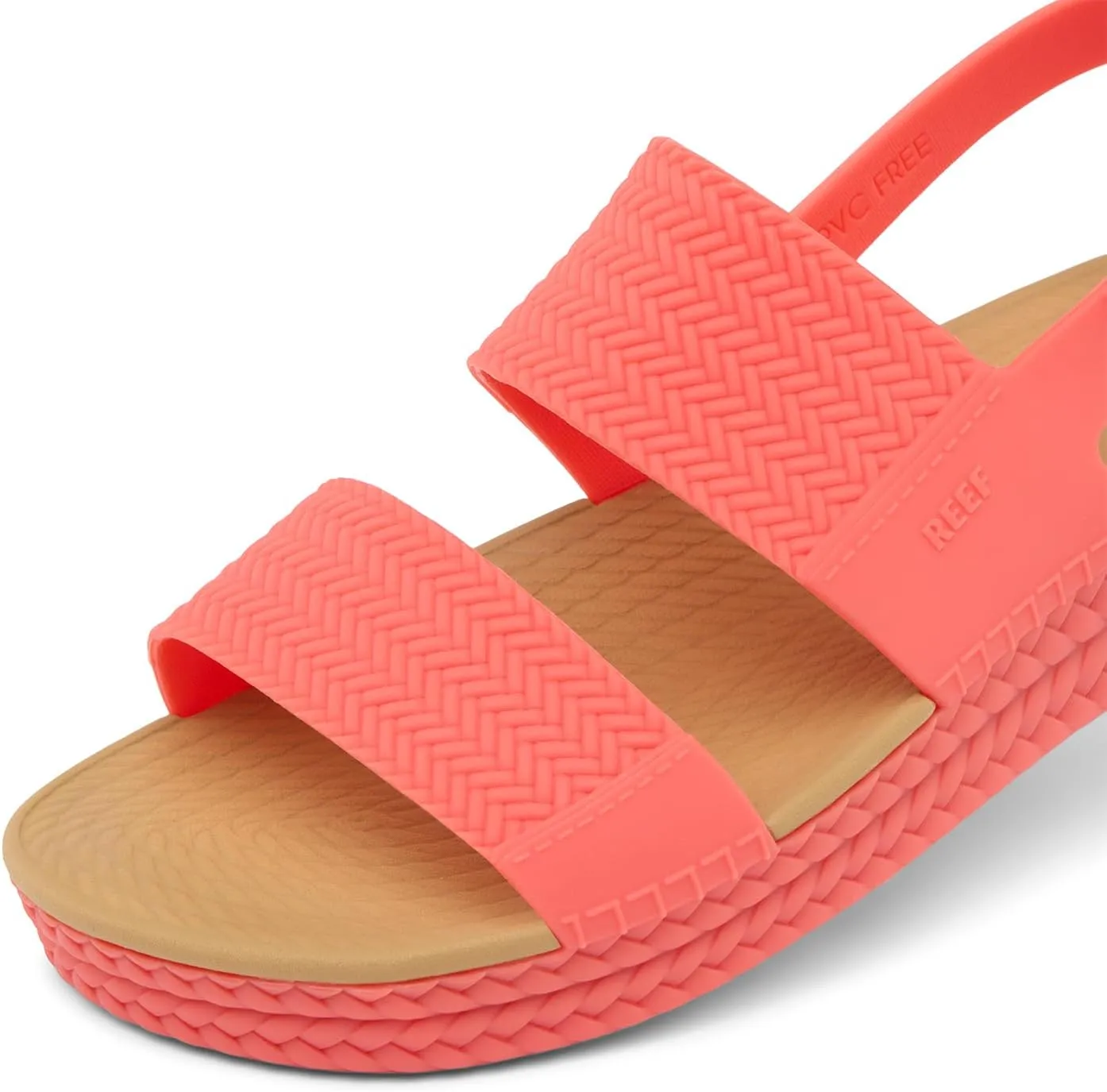 REEF Water Vista Higher Women's Platform Sandal - Adjustable Velcro Strap