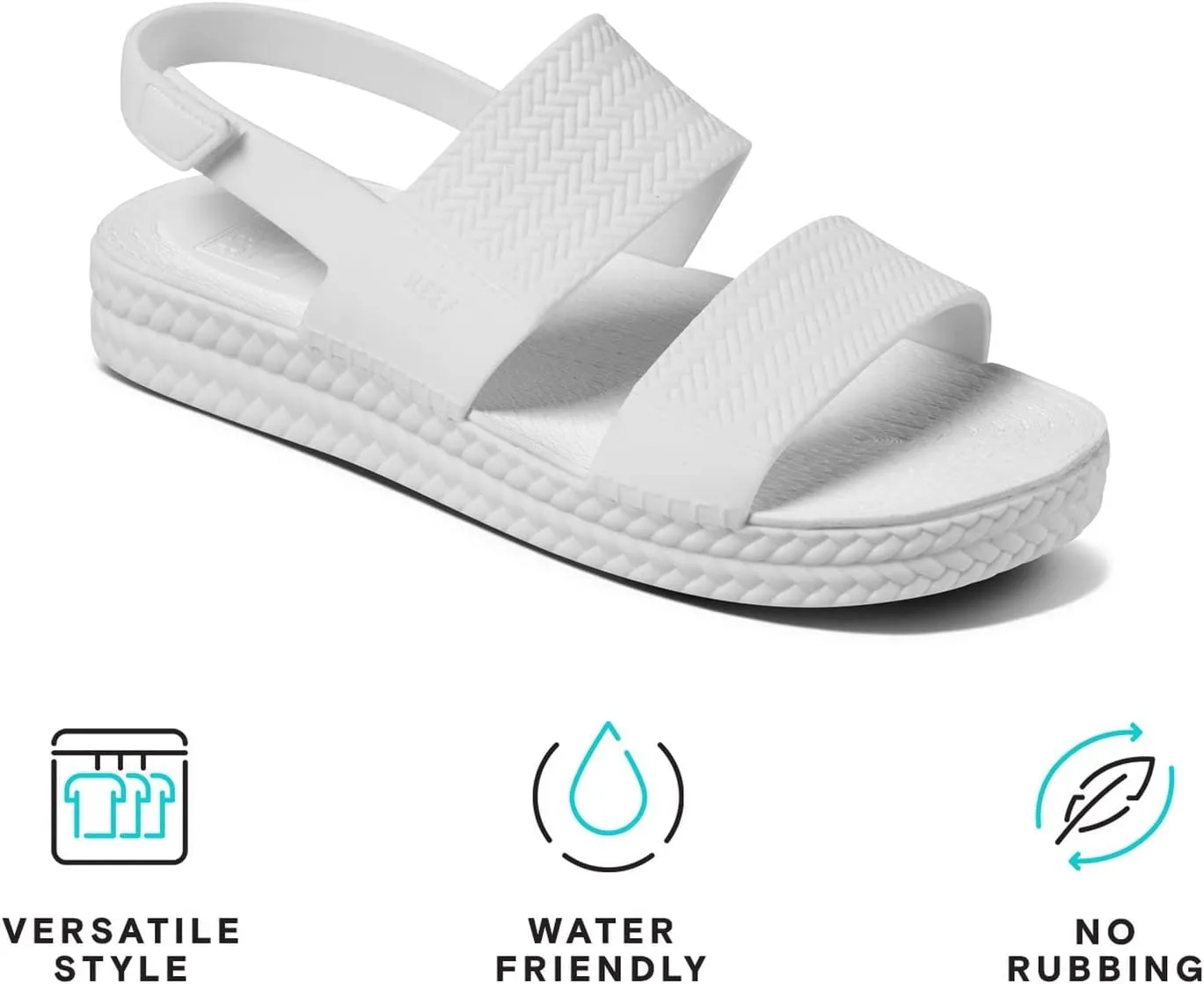 REEF Water Vista Higher Women's Platform Sandal - Adjustable Velcro Strap