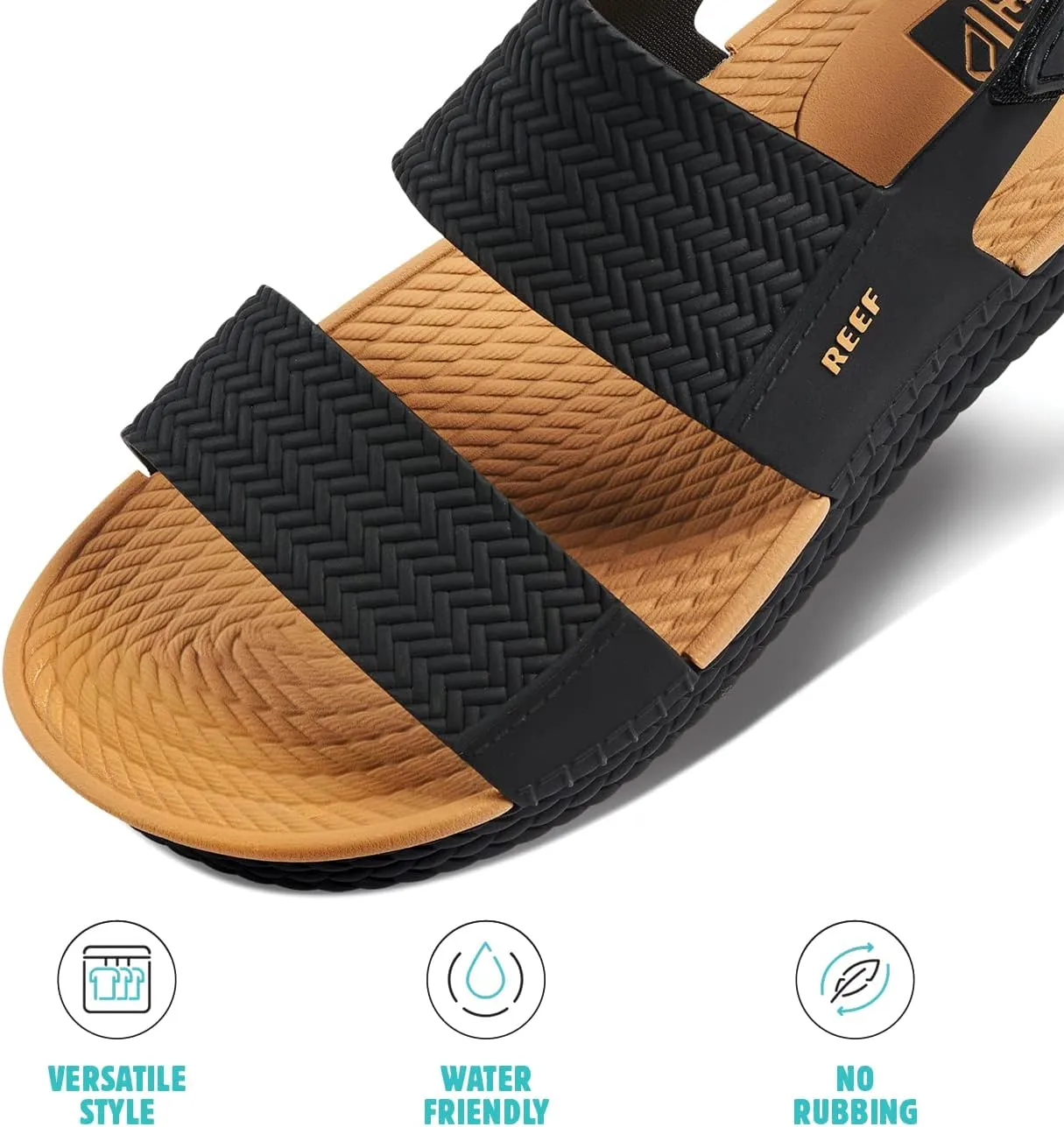 REEF Water Vista Higher Women's Platform Sandal - Adjustable Velcro Strap