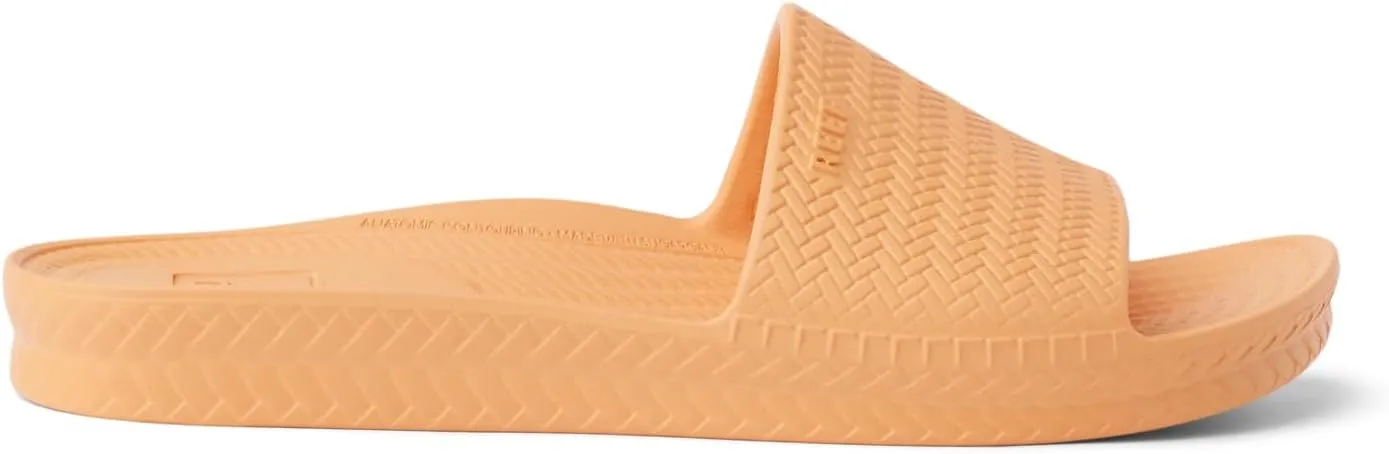 Reef Women's Water Scout Slide Sandal, Apricot, 7