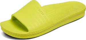 Reef Women's Water Scout Slide Sandal, Lime, 6