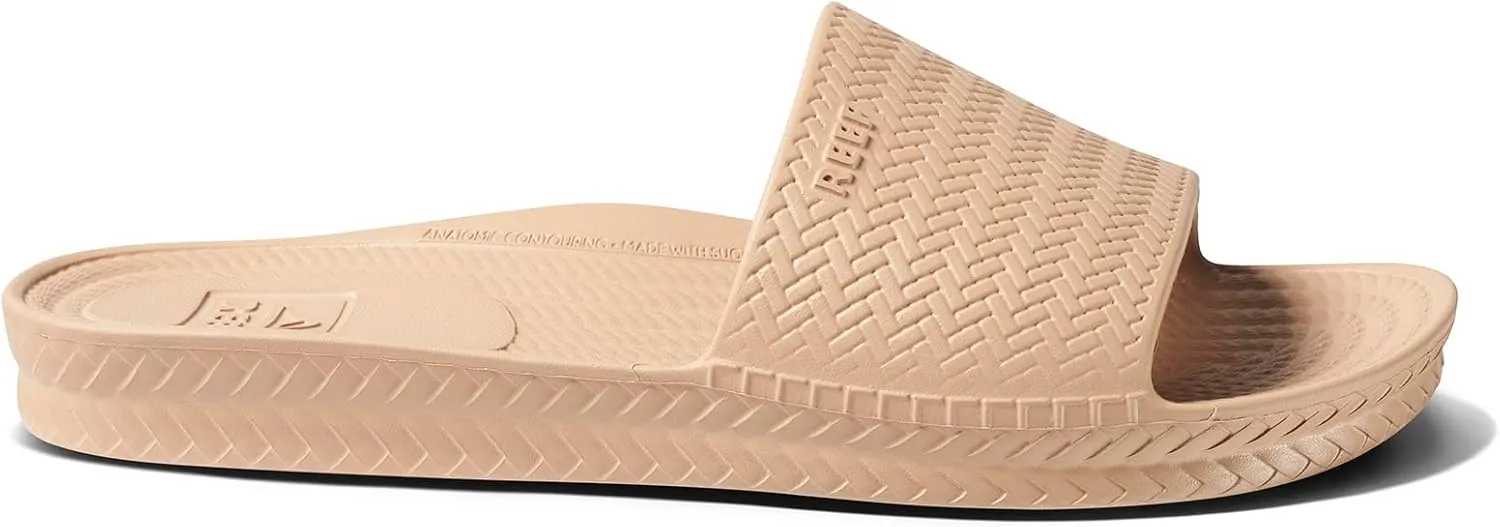 Reef Women's Water Scout Slide Sandal, Oasis, 10