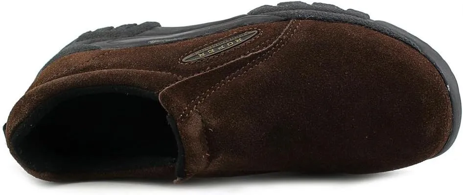 ROPER Mens Performance Slip On Work Safety Shoes Casual - Brown