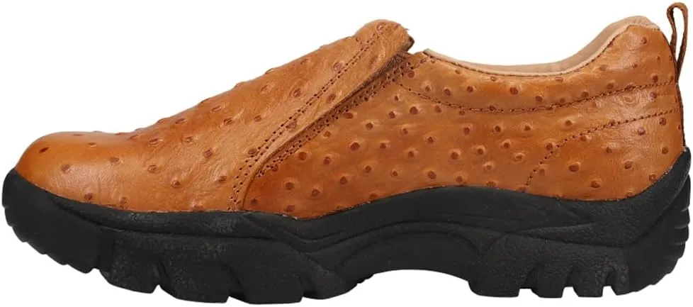 ROPER Mens Performance Slip On Work Safety Shoes Casual - Brown