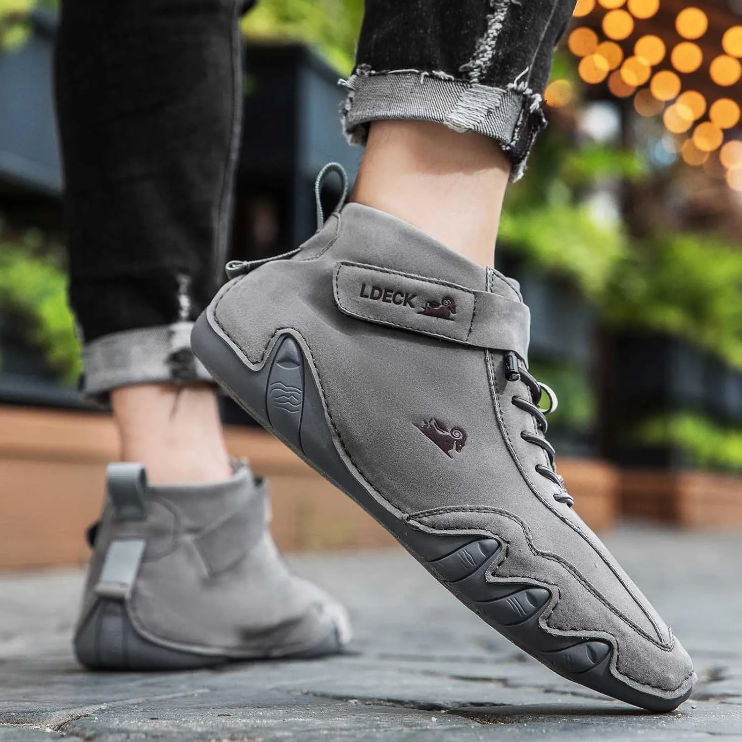 Running Shoes for Men Soft Cushions Athletic Comfortable Mountaineering Traveling Breathable Men's Sneaker