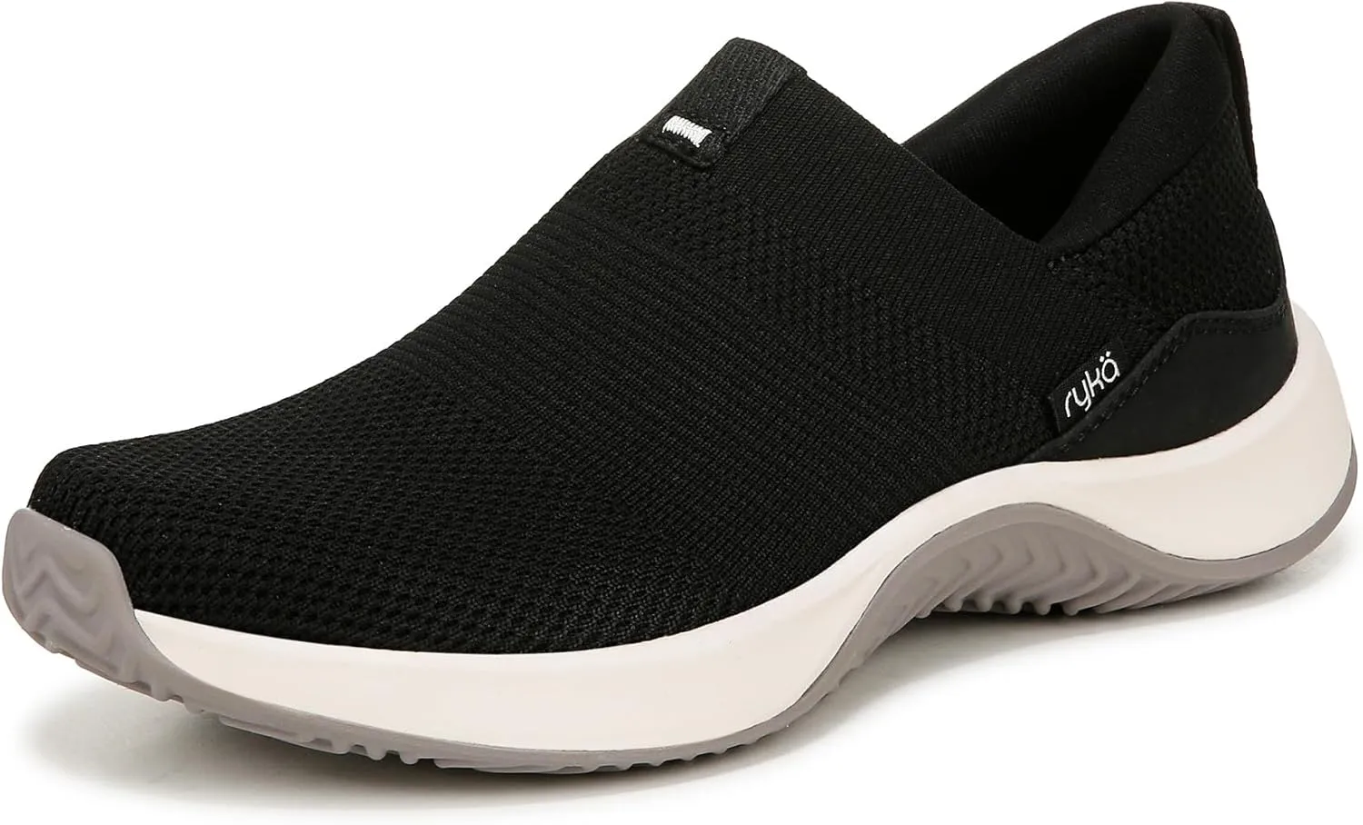 Ryka Womens Encore Knit Slip On Sneaker