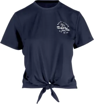 Salt Life Women's On The Radar SLX Short Sleeve Stretch Fit Shirt