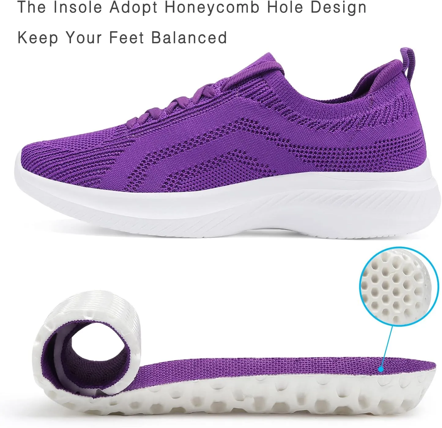 Santiro Womens Tennis Shoes Comfort Lightweight Sneakers Walking Athletic Shoes