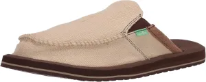 Sanuk Mens You Got My Back Mule | Mens Shoes | Slip On Shoes for Men | Men's Slip-on Loafers | Memory Foam Footbed