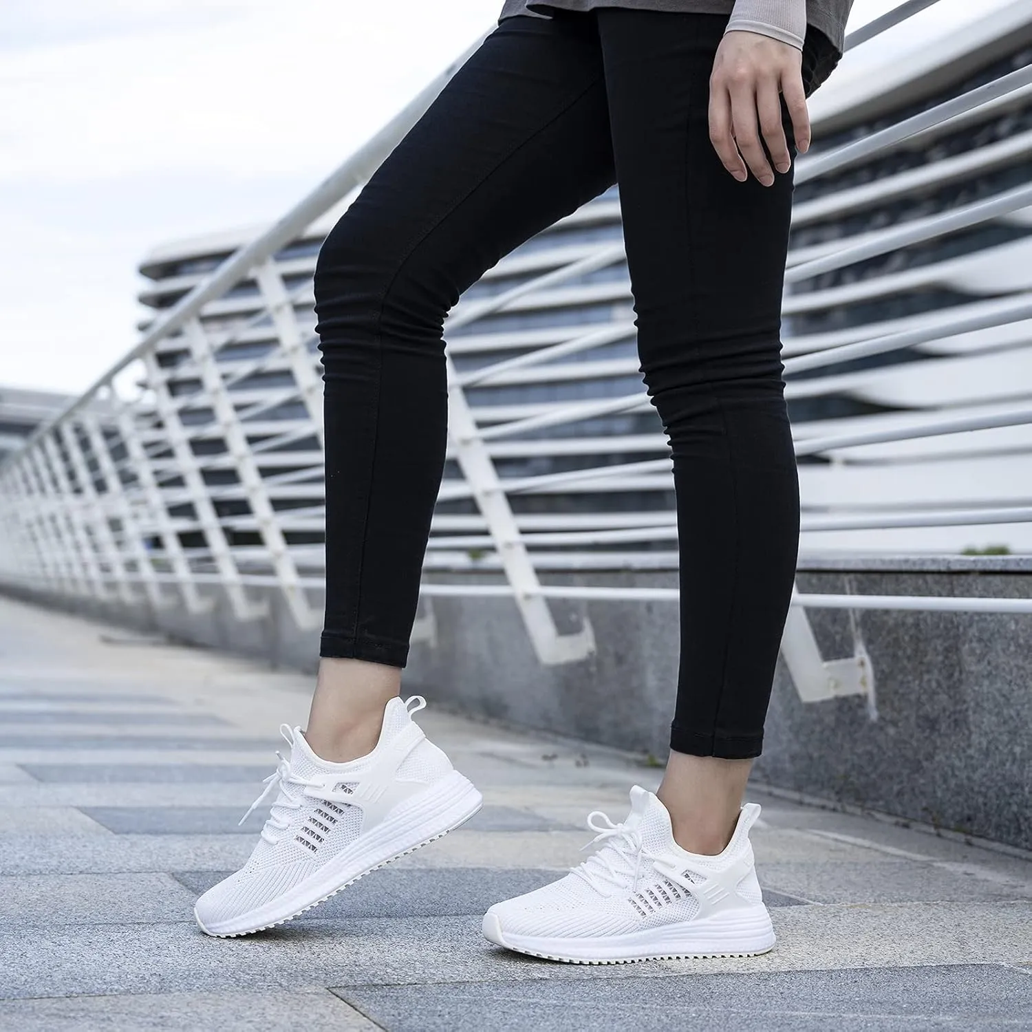 SDolphin Running Shoes Women Sneakers - Comfortable Memory Foam Lightweight Walking Tennis Workout Athletic Shoes