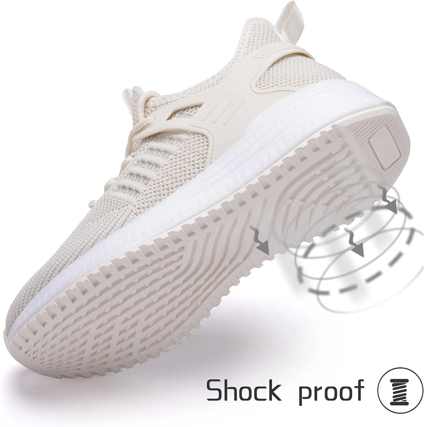 SDolphin Running Shoes Women Sneakers - Comfortable Memory Foam Lightweight Walking Tennis Workout Athletic Shoes