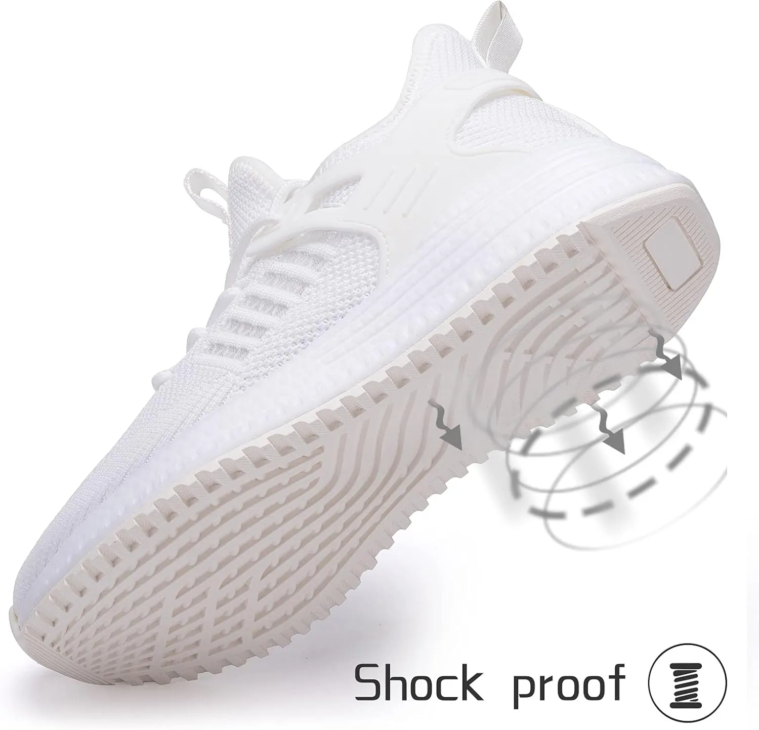 SDolphin Running Shoes Women Sneakers - Comfortable Memory Foam Lightweight Walking Tennis Workout Athletic Shoes