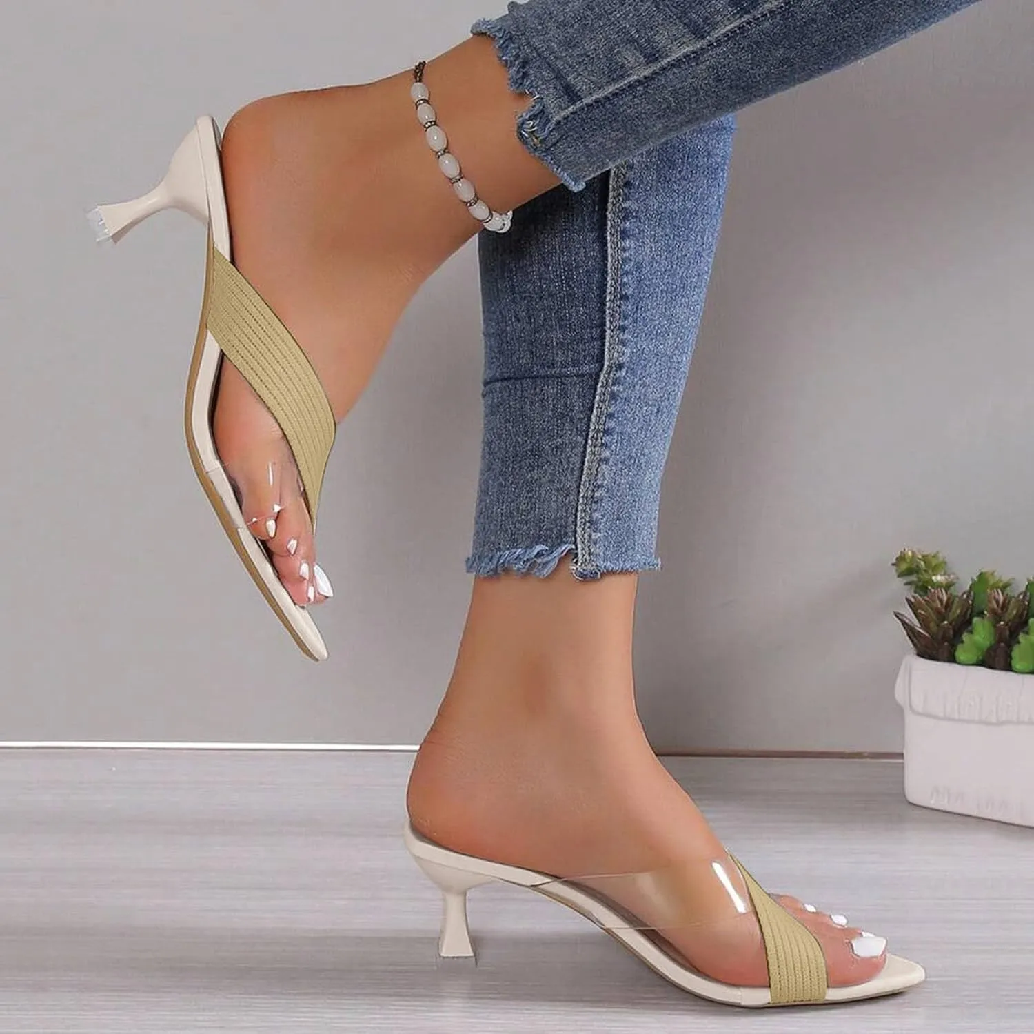 Sexy Heels For Women Wedge Slide Sandals Platform Sandals Wedge Sandals For Women Comfortable Dressy