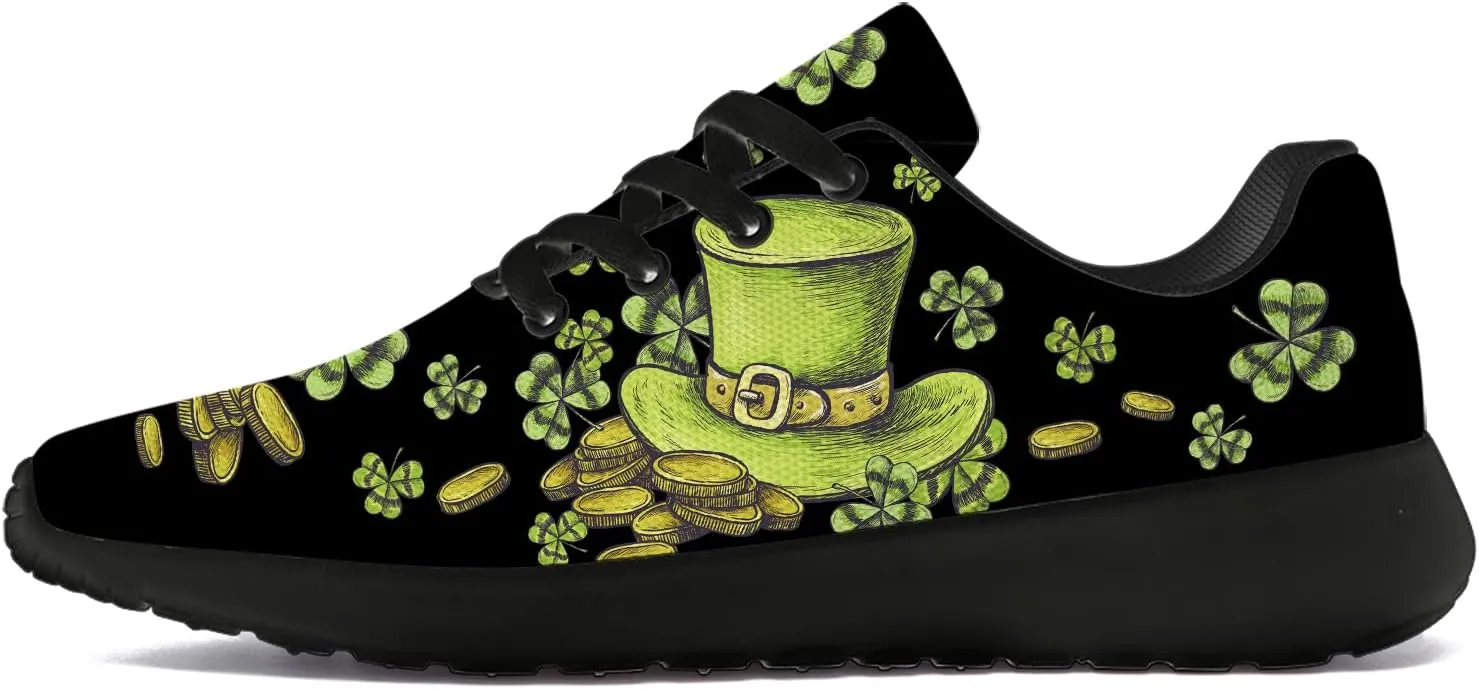 Shamrock Shoes for Men Women Athletic Running Tennis Shoes Walking Gym Sneakers Gifts for Girlfriend Boyfriend