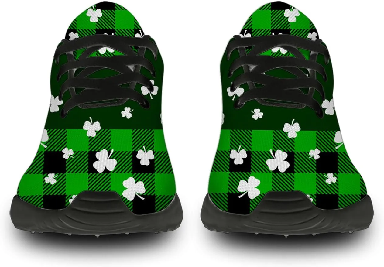 Shamrock Shoes for Men Women Athletic Running Tennis Shoes Walking Gym Sneakers Gifts for Girlfriend Boyfriend